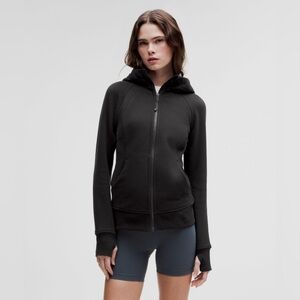 Lululemon black scuba full zip